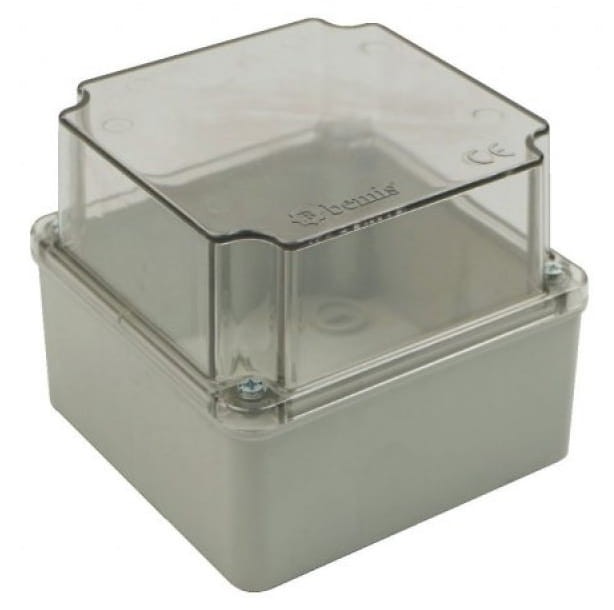 Puszka BS 120x120x100  pokrywa przeźroczysta  IP66 F1.0235 F-Elektro
