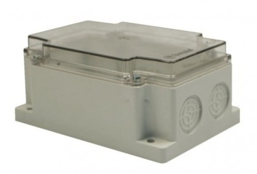 Puszka BS 170x120x70  pokrywa przeźroczysta  IP66 F1.0237 F-Elektro