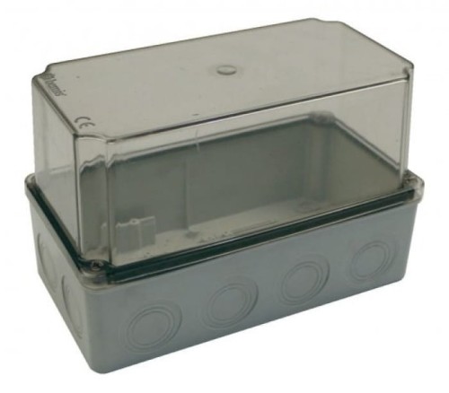 Puszka BS 225x125x140  pokrywa przeźroczysta  IP66 F1.0239 F-Elektro