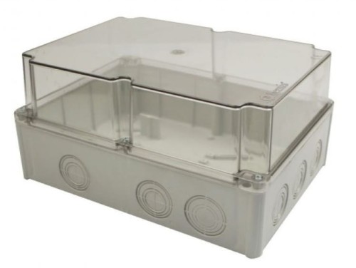 Puszka BS 300x225x140  pokrywa przeźroczysta  IP66 F1.0240 F-Elektro