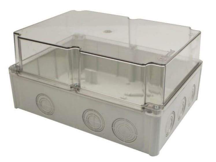 Puszka BS 300x225x140  pokrywa przeźroczysta  IP66 F1.0240 F-Elektro