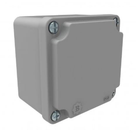 Puszka aluminiowa 100mm x 100mm x 75mm IP67 F1.0245 F-Elektro