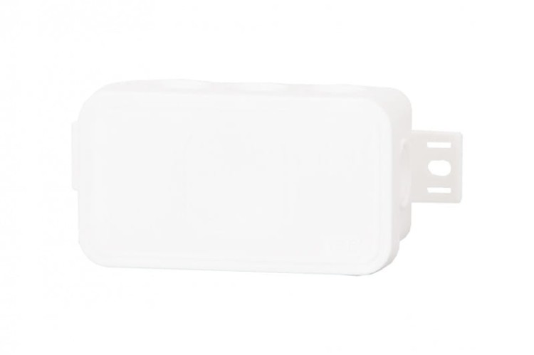 Puszka hermetyczna V8, termoplast 80x45x41 IP54, biała - klik, 8 osłabień  F1.0262 F-Elektro