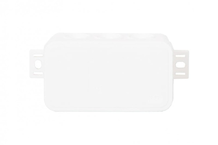 Puszka hermetyczna V8, termoplast 80x45x41 IP54, biała - klik, 8 osłabień  F1.0262 F-Elektro