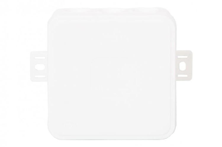 Puszka hermetyczna V7, termoplast 100x100x41 IP54, biała - klik, 12 osłabień F1.0294 F-Elektro