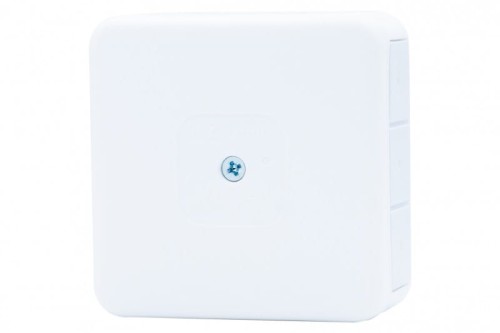 Puszka hermetyczna H55-S 85x85x37 IP55 12-wylotowa biała F1.0307 F-Elektro