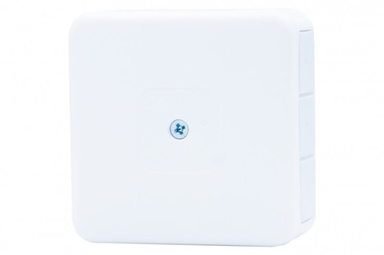 Puszka hermetyczna H55-S 85x85x37 IP55 12-wylotowa biała F1.0307 F-Elektro