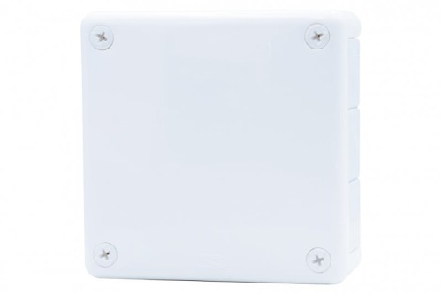 Puszka hermetyczna H55-L 118x118x46 IP55 12-wylotowa biała F1.0315 F-Elektro