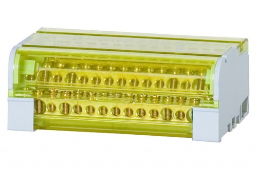 Blok rozdzielczy czterobiegunowy LBR - 415 (125A - 4x15 otworów)  F2.0045 F-Elektro