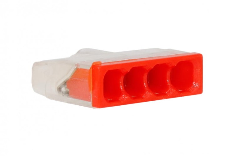 Szybkozłączka instalacyjna 2,5 mm2 - 4 styki F2.0075 F-Elektro
