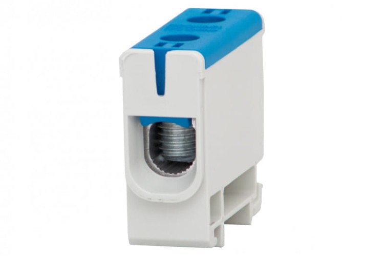 LZ w korpusie ZU 1-torowa (2,5mm2-50mm2) Al/Cu - niebieska F2.0120 F-Elektro