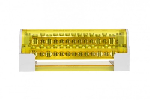 Blok rozdzielczy dwubiegunowy LBR - 215 (125A - 2x15 otworów) F2.0163 F-Elektro