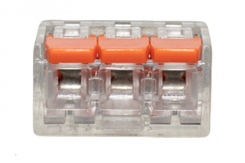 Szybkozłączka uniwersalna 3-styki (0,14 - 4mm2) F2.0276 F-Elektro