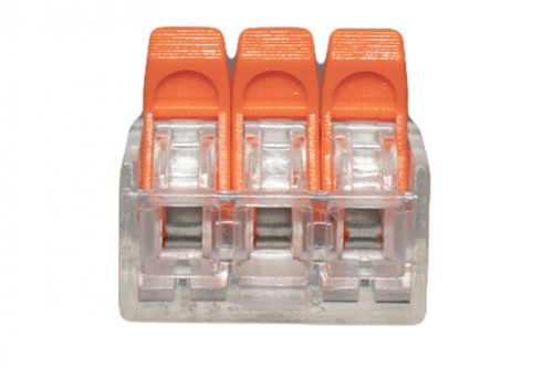 Szybkozłączka uniwersalna 3-styki (0,14 - 4mm2) F2.0276 F-Elektro