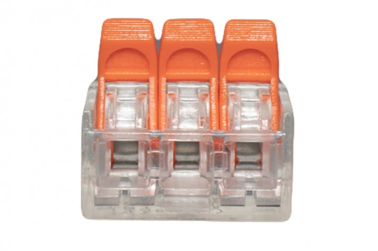 Szybkozłączka uniwersalna 3-styki (0,14 - 4mm2) F2.0276 F-Elektro