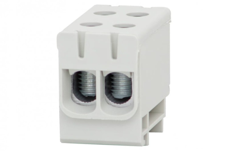 LZ w korpusie ZU 1-torowa (2x50/2x50mm2) Al/Cu - szara F2.0295 F-Elektro