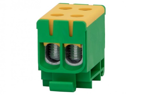 LZ w korpusie ZU 1-torowa (2x50/2x50mm2) Al/Cu - żółto/zielona F2.0296 F-Elektro