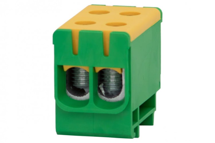 LZ w korpusie ZU 1-torowa (2x50/2x50mm2) Al/Cu - żółto/zielona F2.0296 F-Elektro