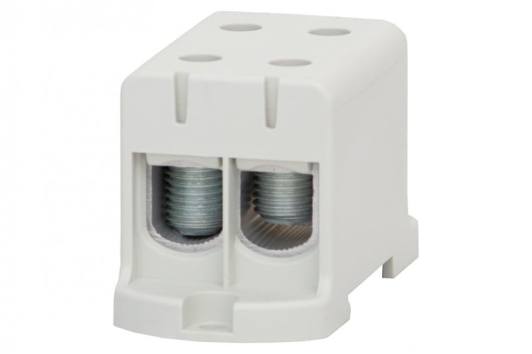 LZ w korpusie ZU 1-torowa (2x95/2x95mm2) Al/Cu - szara F2.0298 F-Elektro