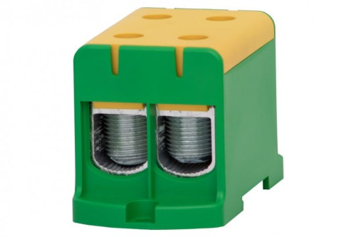 LZ w korpusie ZU 1-torowa (2x150/2x150mm2) Al/Cu - żółto/zielona F2.0302 F-Elektro