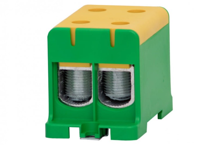 LZ w korpusie ZU 1-torowa (2x150/2x150mm2) Al/Cu - żółto/zielona F2.0302 F-Elektro