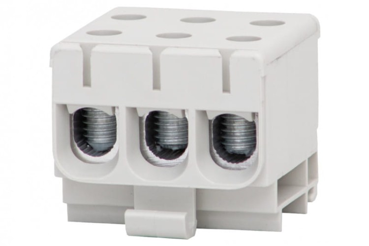 LZ w korpusie ZU 3-torowa (3x50mm2) Al/Cu - szara F2.0306 F-Elektro