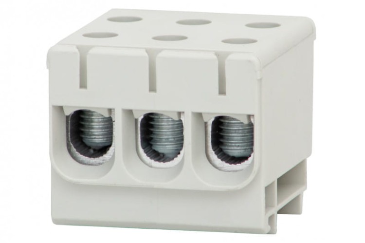 LZ w korpusie ZU 3-torowa (3x50mm2) Al/Cu - szara F2.0306 F-Elektro