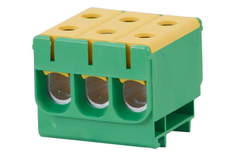 LZ w korpusie ZU 1-torowa (3x50/3x50mm2) Al/Cu - żółto/zielona F2.0318 F-Elektro