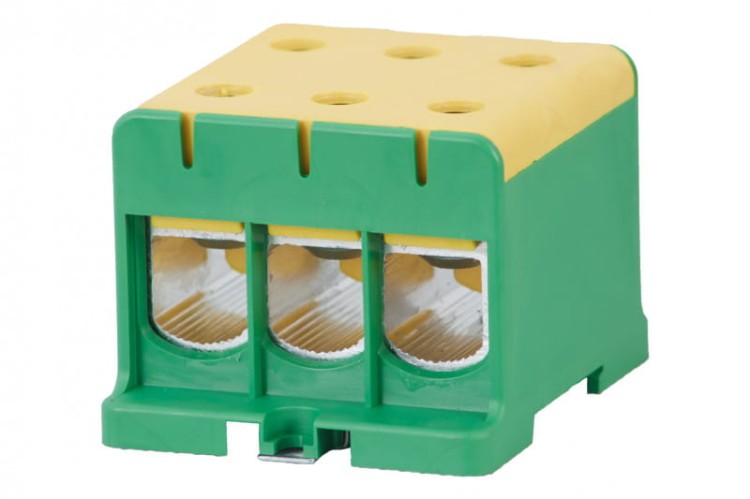 LZ w korpusie ZU 1-torowa 3x150/3x150mm2-żółto/zielona F2.0324 F-Elektro