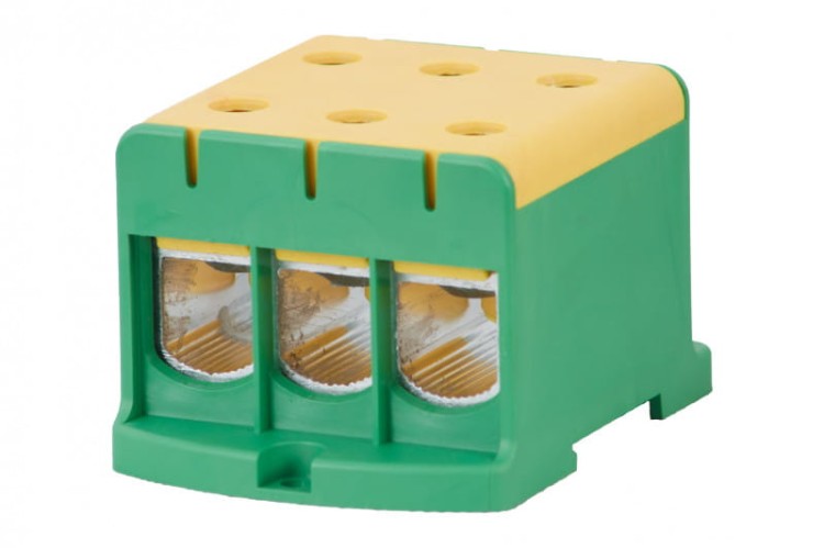 LZ w korpusie ZU 1-torowa 3x150/3x150mm2-żółto/zielona F2.0324 F-Elektro