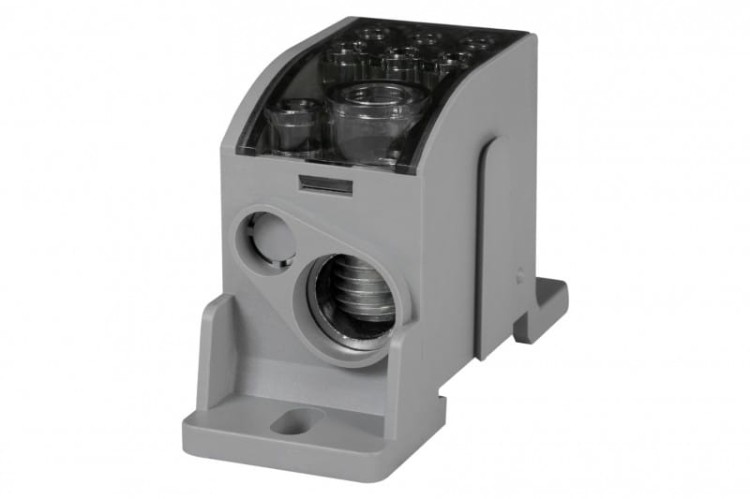 Blok LKN 125A (1x35/1x16 - 6x16) Al/Cu- szary  F2.0335 F-Elektro