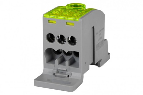 Blok LKN 125A (1x35/1x16 - 6x16) Al/Cu- żółty  F2.0336 F-Elektro
