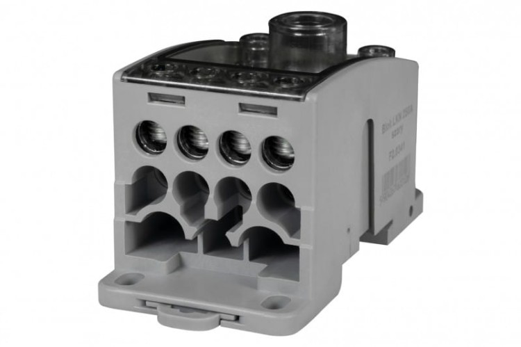 Blok LKN 250A (1x120/4x16 - 2x35,1x25,4x16,4x10) Al/Cu- szary  F2.0341 F-Elektro