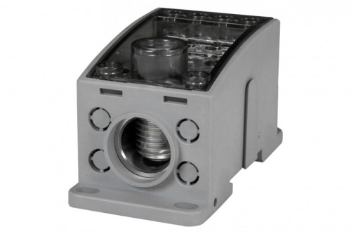 Blok LKN 400A (1x185/4x16 - 2x35,1x25,4x16,4x10) Al/Cu- szary  F2.0344 F-Elektro