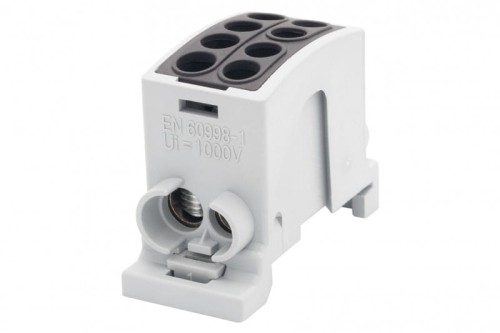 Zacisk HLK 100A-2 (1x25,1x16 / 1x25,1x16) Al/Cu  - czarny F2.0355 F-Elektro