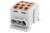 Zacisk HLK 100A-3 (1x25,2x16 / 1x25,2x16) Al/Cu  - brązowy F2.0361 F-Elektro