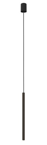 Lampa sufitowa wisząca punktowa Industrialna LASER 490 Black I 8797 NOWODVORSKI Lighting G9 Loft nowoczesna oprawa oświetleniowa żyrandol tuba zwis Premium czarna pojedyncza