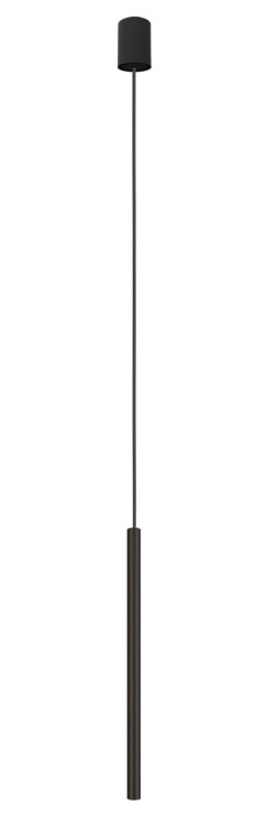 Lampa sufitowa wisząca punktowa Industrialna LASER 490 Black I 8797 NOWODVORSKI Lighting G9 Loft nowoczesna oprawa oświetleniowa żyrandol tuba zwis Premium czarna pojedyncza