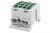 Zacisk HLK 100A-4 (1x25,3x16 / 1x25,3x16) Al/Cu  - zielony F2.0369 F-Elektro