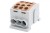 Zacisk HLK 125A-3 (1x35,2x25 / 1x35,2x25) Al/Cu  - brązowy F2.0376 F-Elektro