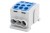 Zacisk HLK 125A-3 (1x35,2x25 / 1x35,2x25) Al/Cu  - niebieski F2.0378 F-Elektro