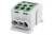 Zacisk HLK 125A-3 (1x35,2x25 / 1x35,2x25) Al/Cu  - zielony F2.0379 F-Elektro