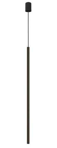 Lampa sufitowa wisząca punktowa Industrialna LASER 1000 Black I 8436 NOWODVORSKI Lighting G9 Loft nowoczesna oprawa oświetleniowa żyrandol tuba zwis Premium czarna pojedyncza