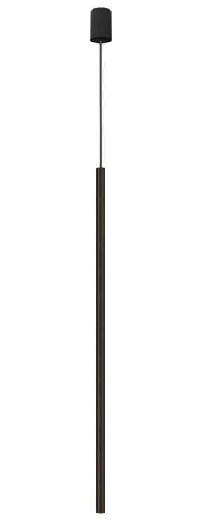 Lampa sufitowa wisząca punktowa Industrialna LASER 1000 Black I 8436 NOWODVORSKI Lighting G9 Loft nowoczesna oprawa oświetleniowa żyrandol tuba zwis Premium czarna pojedyncza