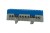 Listwa ochronna ZPI 12-modułowa (12x16mm2) IP20 AL/CU - niebieska F2.0391 F-Elektro