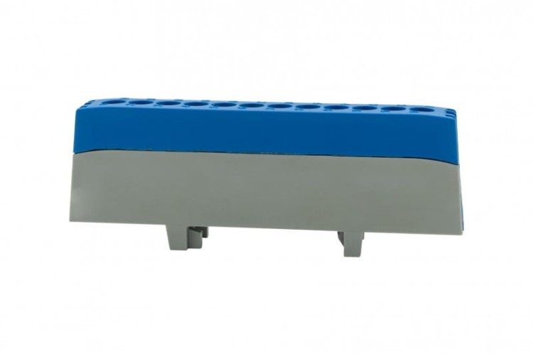 Listwa ochronna ZPI 12-modułowa (12x16mm2) IP20 AL/CU - niebieska F2.0391 F-Elektro