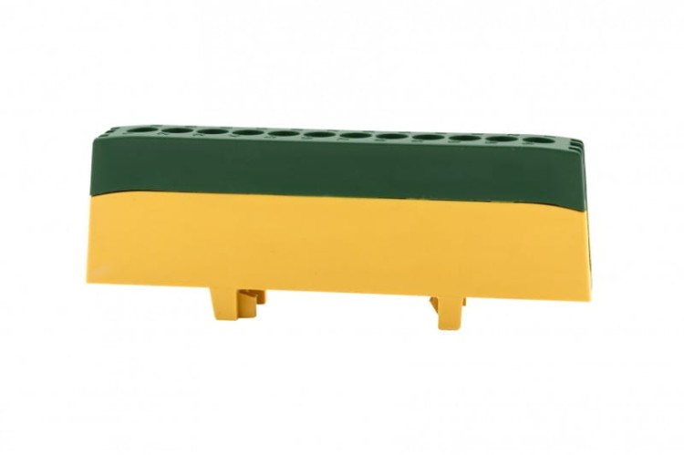 Listwa ochronna ZPI 12-modułowa (12x16mm2) IP20 AL/CU - żółto/zielona  F2.0392 F-Elektro