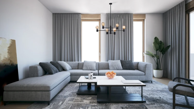 Lampa sufitowa wisząca Industrialna Loft RADIUS VI 7932 NOWODVORSKI Lighting E27 x6 nowoczesna oprawa oświetleniowa żyrandol metalowa nad stół blat wyspę czarno-złota zwis Inspiracje Premium