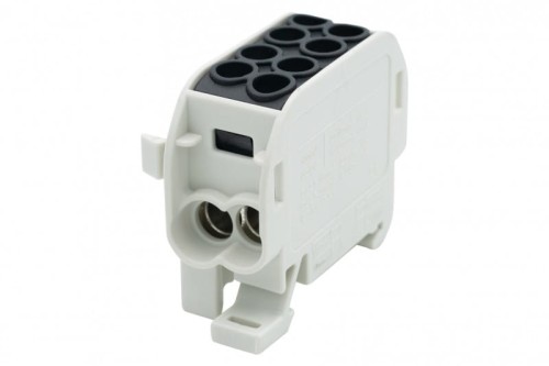 Zacisk HLS 100A-2 (1x25,1x16 / 1x25,1x16) Al/Cu  - czarny F2.0518 F-Elektro