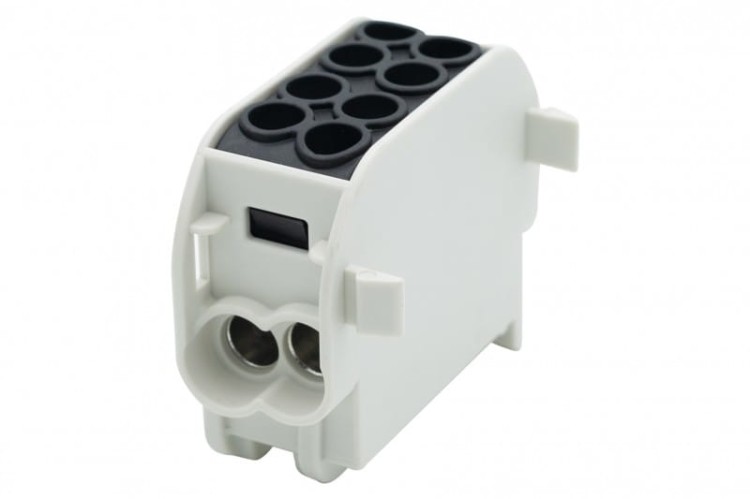 Zacisk HLS 100A-2 (1x25,1x16 / 1x25,1x16) Al/Cu  - czarny F2.0518 F-Elektro